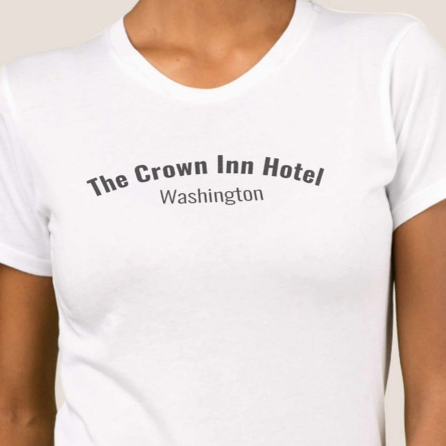 Hotel Staff Uniform T-Shirt (Creator Uploaded)