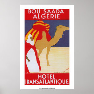 Hotel Transatlantique Bou Saada Poster