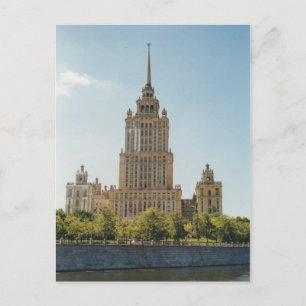 Hotel Ukrania, Moscow Postcard