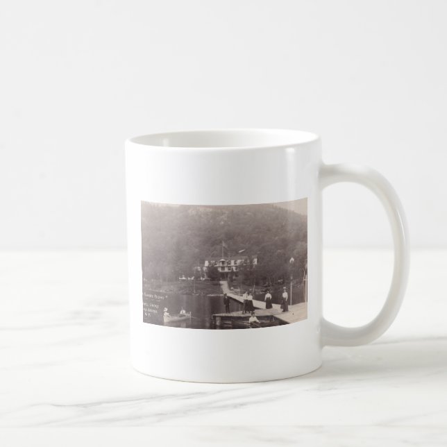 Hotel Uncas Lake George NY Mug (Right)