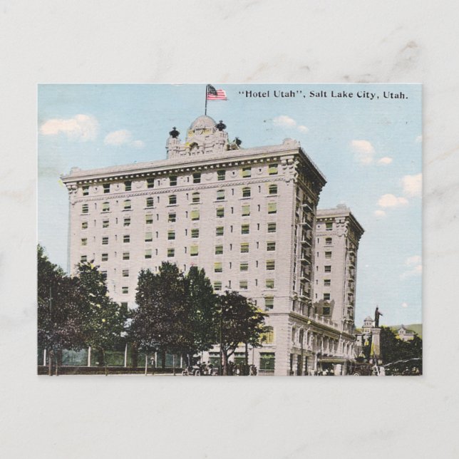 Hotel Utah Postcard (Front)