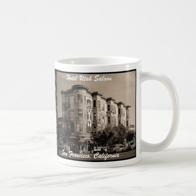Hotel Utah Saloon souvenir coffee mug (Right)