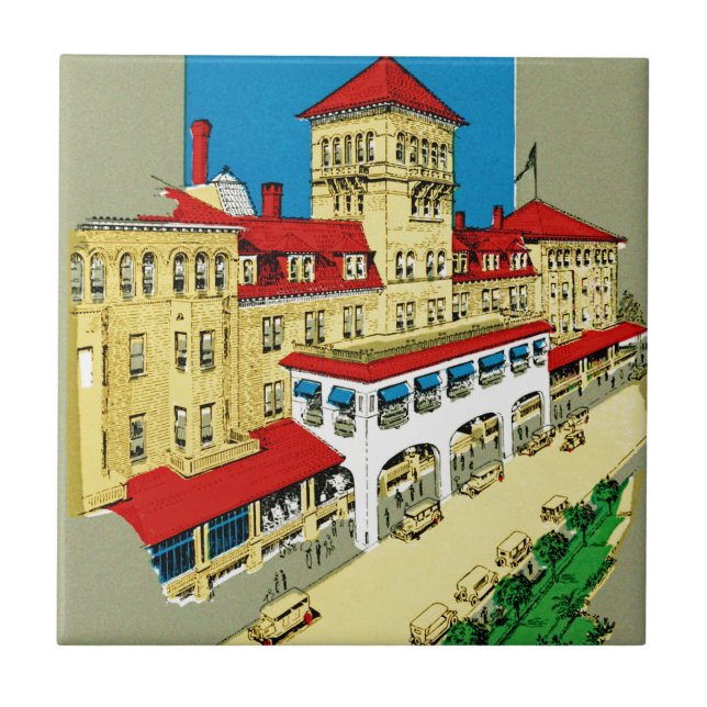 Hotel Windsor Jacksonville Ceramic Tile (Front)