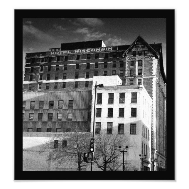 Hotel Wisconsin Photo Print (Front)