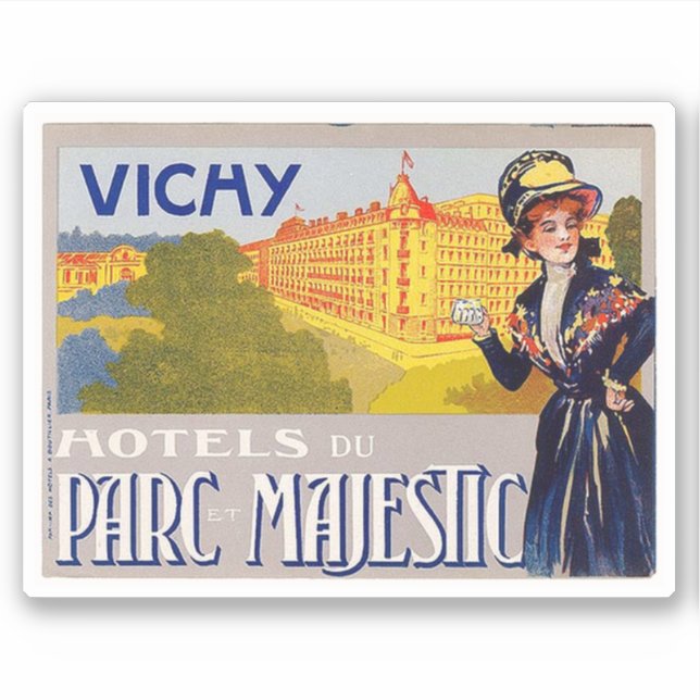 Hotels du Parc Majestic Vichy France (Front)
