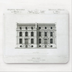 Hotels Prives, 10 & 12 Rue Balzac, Paris Mouse Pad