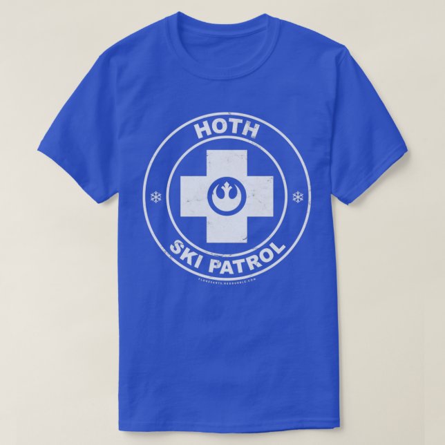 Hoth Ski Patrol T-Shirt (Design Front)