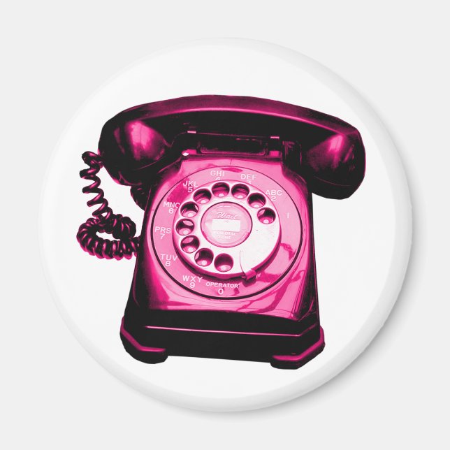 Hotline Crimson Red Magnet (Front)