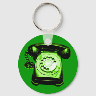Hotline Green Key Ring