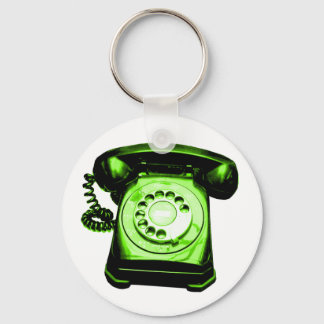Hotline Green Key Ring