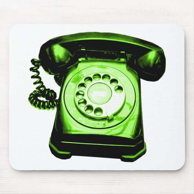 Hotline Green Mouse Pad (Front)