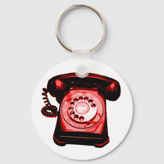 Hotline Red Key Ring