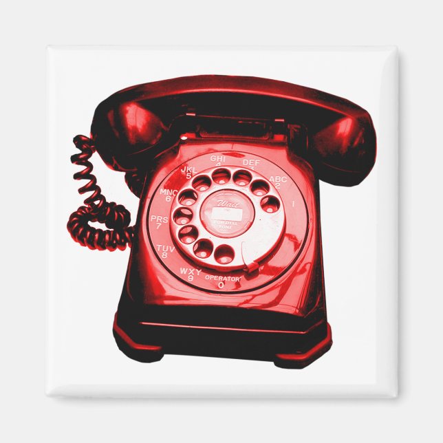 Hotline Red Magnet (Front)