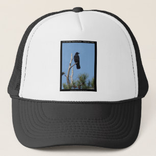 Hots Springs National Park, AR - American Crow Trucker Hat