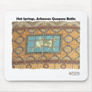 HotSprings, AR Quapaw Dome Tiles II Gifts Apparel Mouse Pad