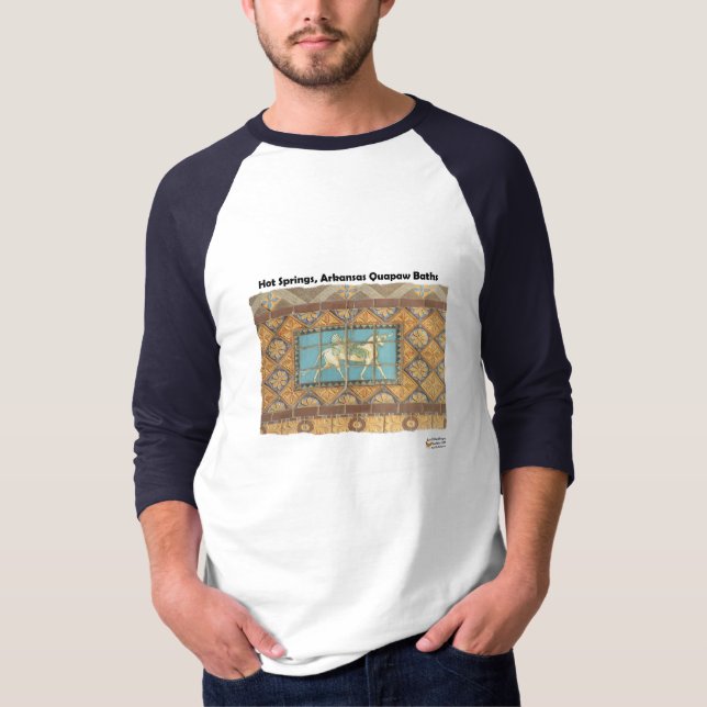 HotSprings, AR Quapaw Dome Tiles II Gifts Apparel T-Shirt (Front)