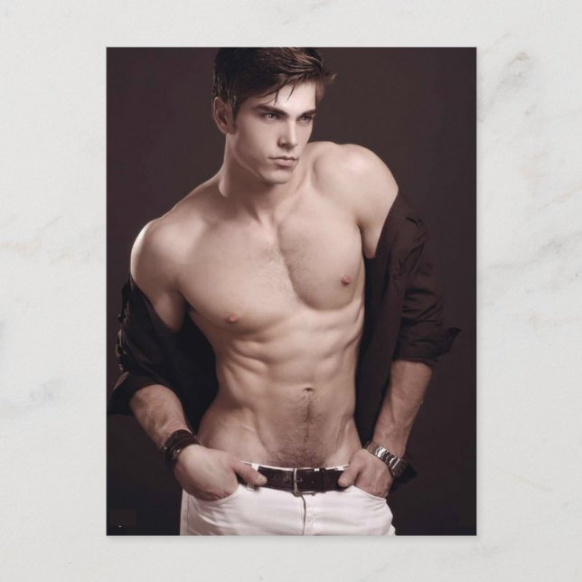 Hottest Hunks on the Planet! Time For Equality! Po Postcard (Front)
