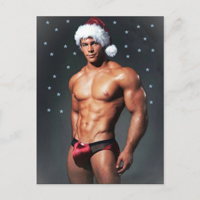 Hottest Hunks on the Planet! Time For Equality!    Postcard (Front)