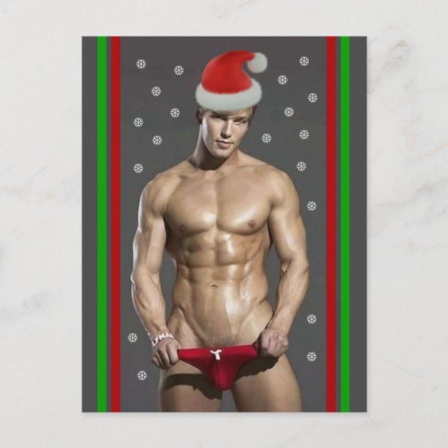 Hottest Hunks on the Planet! Time For Equality!  Postcard (Front)