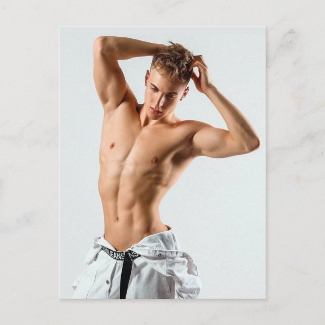 Hottest Hunks on the Planet! Time For Equality!    Postcard (Front)