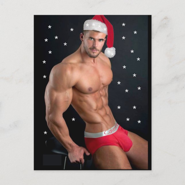 Hottest Hunks on the Planet! Time For Equality!   Postcard (Front)