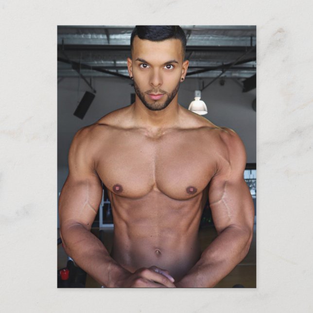 Hottest Hunks on the Planet! Time For Equality! Postcard (Front)