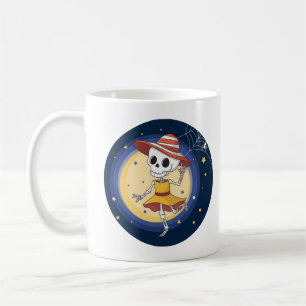 Hottest Skeleton Halloween Shirt Cute and Funny Coffee Mug