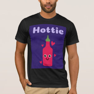 HOTTIE FUNNY HOT SAUCE T-SHIRT