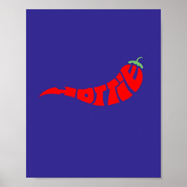 ‘HOTTIE’ Matt poster (Front)