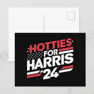 Hotties For Harris 24 Postcard