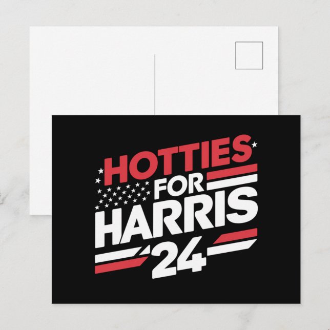 Hotties For Harris 24 Postcard (Front/Back)