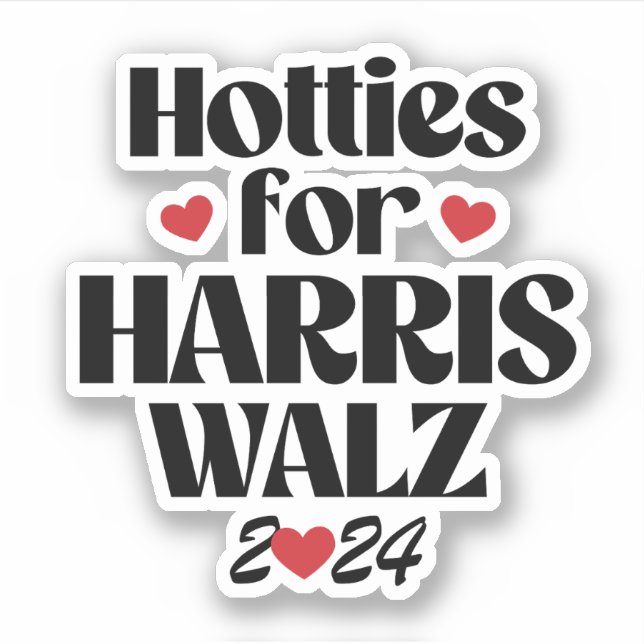 Hotties for Harris Walz (Front)