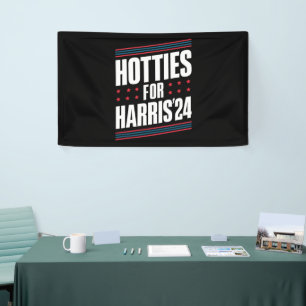 Hotties For Kamala Harris 2024 Banner