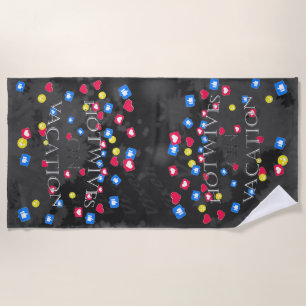 Hotwives On Vacation, everybody loves it Beach Towel