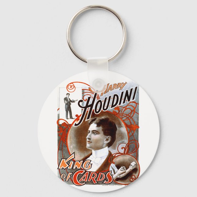 Houdini - King of Cards Key Ring (Front)