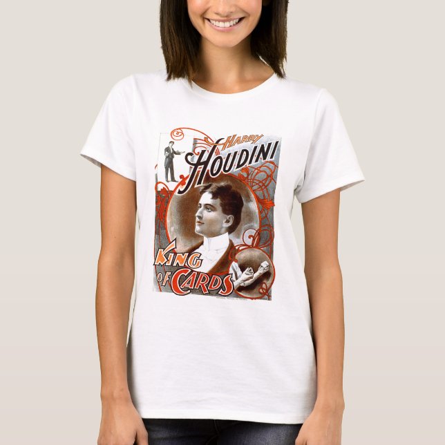 Houdini - King of Cards T-Shirt (Front)
