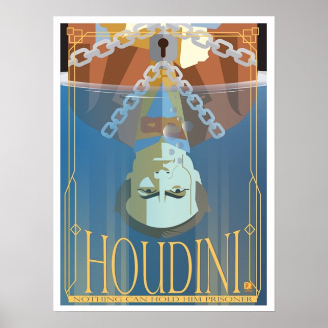Houdini Master Escape Artist poster (Front)