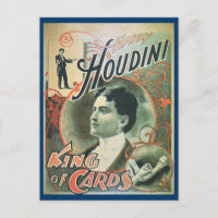 Houdini postcard