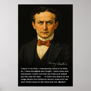 Houdini: The Obsession to Be First Poster