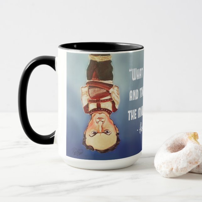 HOUDINI "What The Eyes See..." Mug (With Donut)