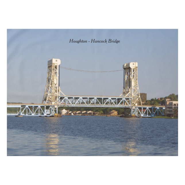 Houghton Hancock Bridge table cloth (Front (Horizontal))
