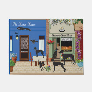 Hound Day Out -v2 lg Doormat