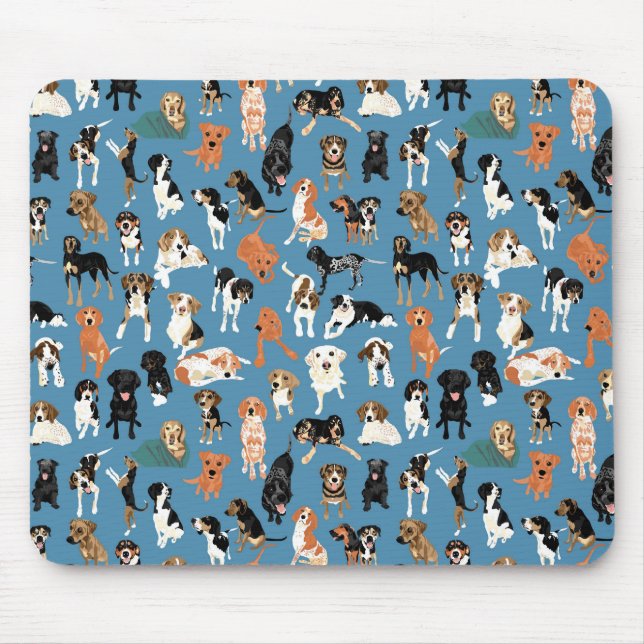 Hound District Mouse Pad (Front)