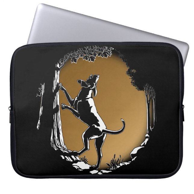 Hound Dog Case Hunting Dog Laptop Sleeve (Front)