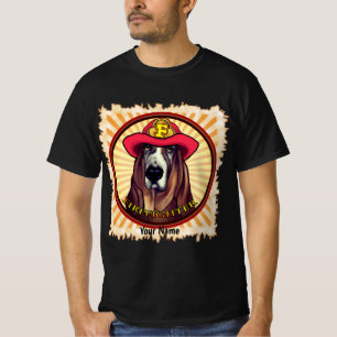 Hound Dog Firefighter T-Shirt