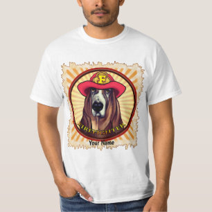 Hound Dog Firefighter T-Shirt