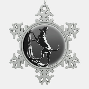 Hound Dog Ornament Coonhound Dog Art Decoration