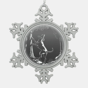 Hound Dog Ornament Hunting Dog Art Decoration