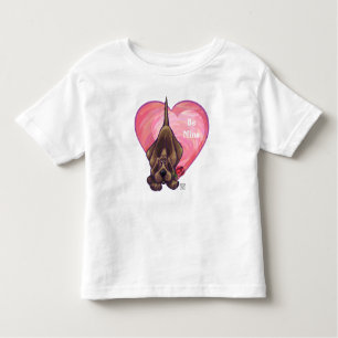 Hound Dog Valentine's Day Toddler T-Shirt