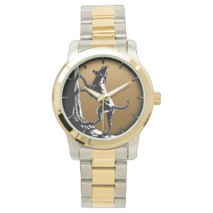 Hound Dog Watch Stylish Dog Lover Wrist Watch